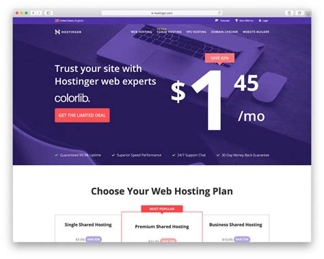 best personal website hosting.